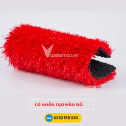 Cỏ nhân tạo màu đỏ