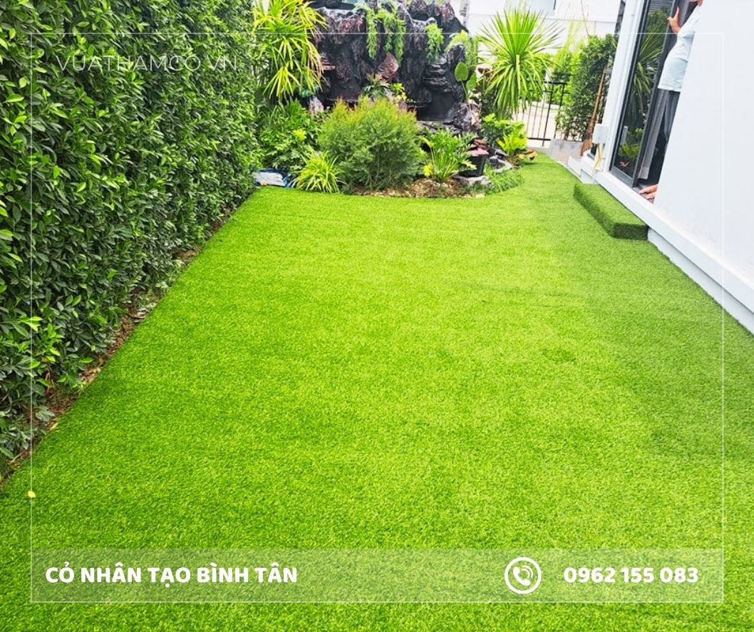 Cỏ nhân tạo quận Bình Tân