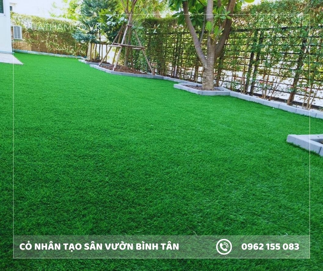 Thi công cỏ nhân tạo Bình Tân