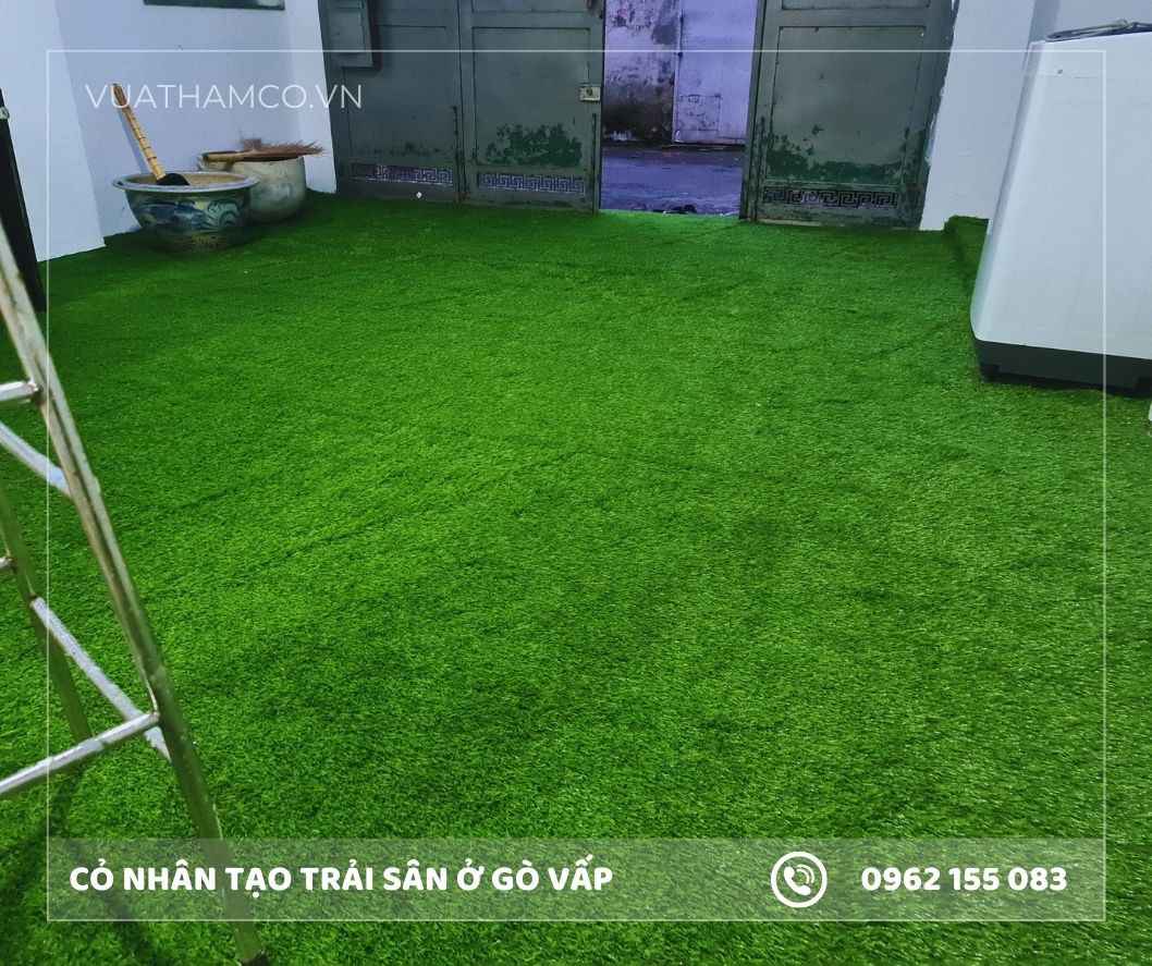 Thi công cỏ nhân tạo Gò Vấp
