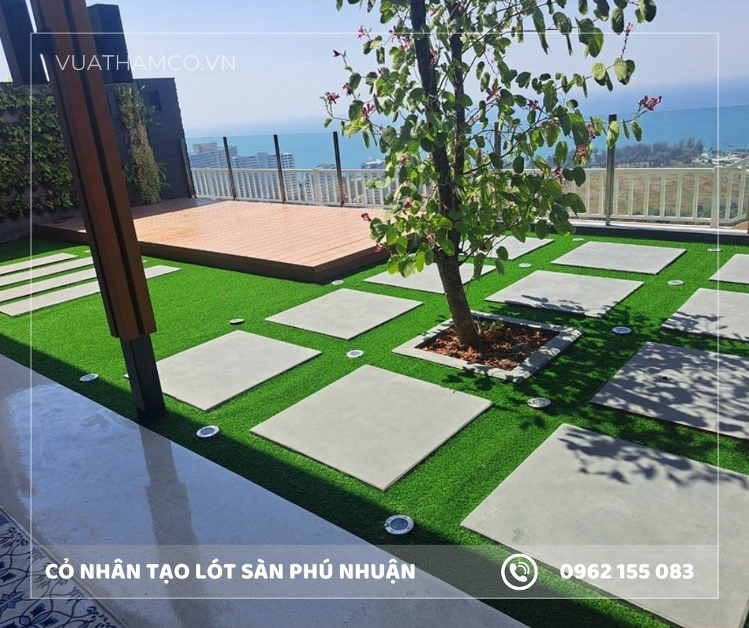 Cỏ nhân tạo lót sàn quận Phú Nhuận