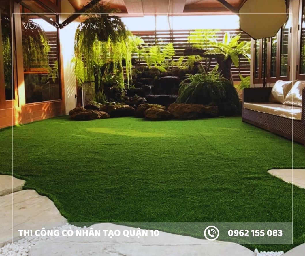 Cỏ nhân tạo trải sàn ở Quận 10
