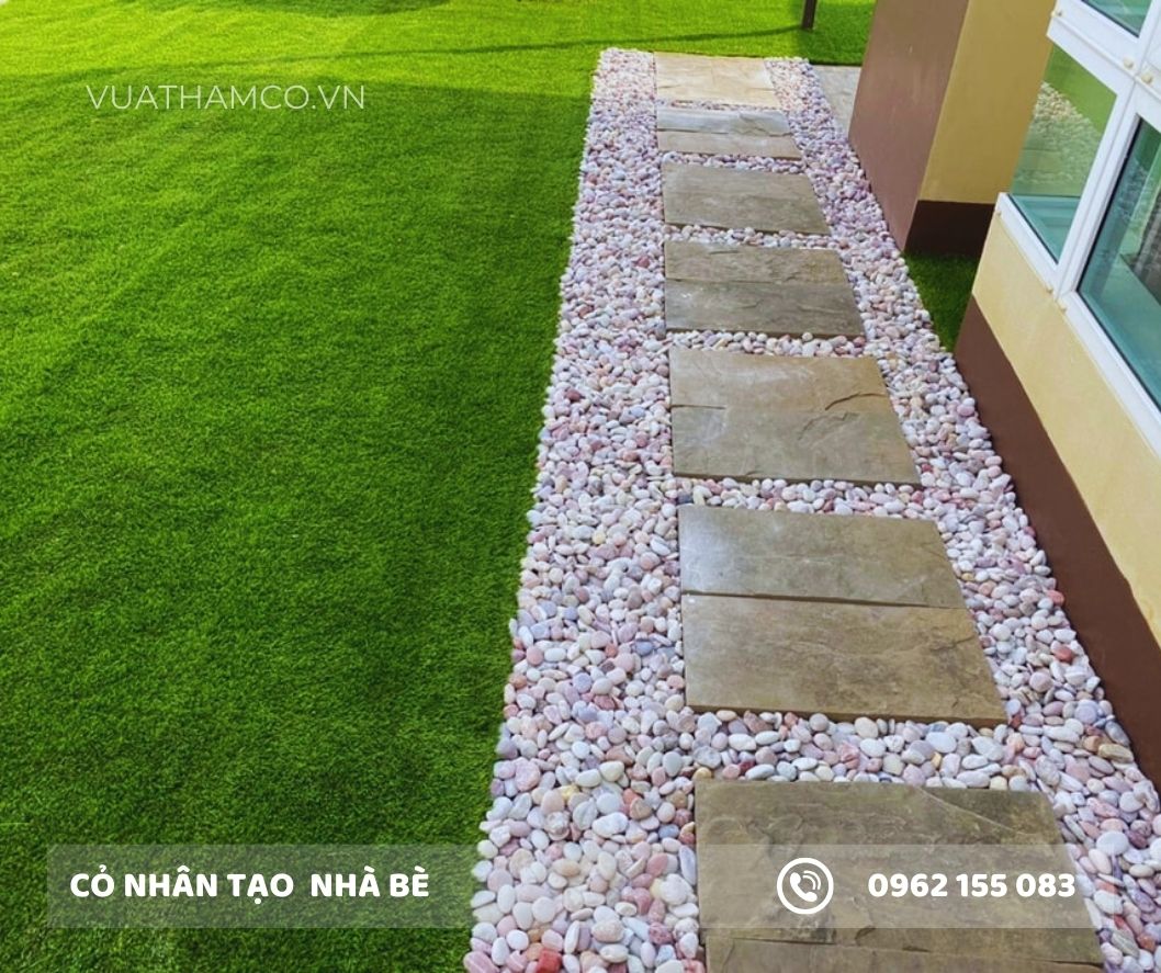 Cỏ nhân tạo trải sân ở Nhà Bè
