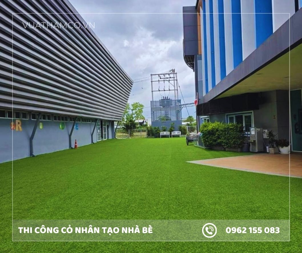 thi công cỏ nhân tạo Nhà Bè