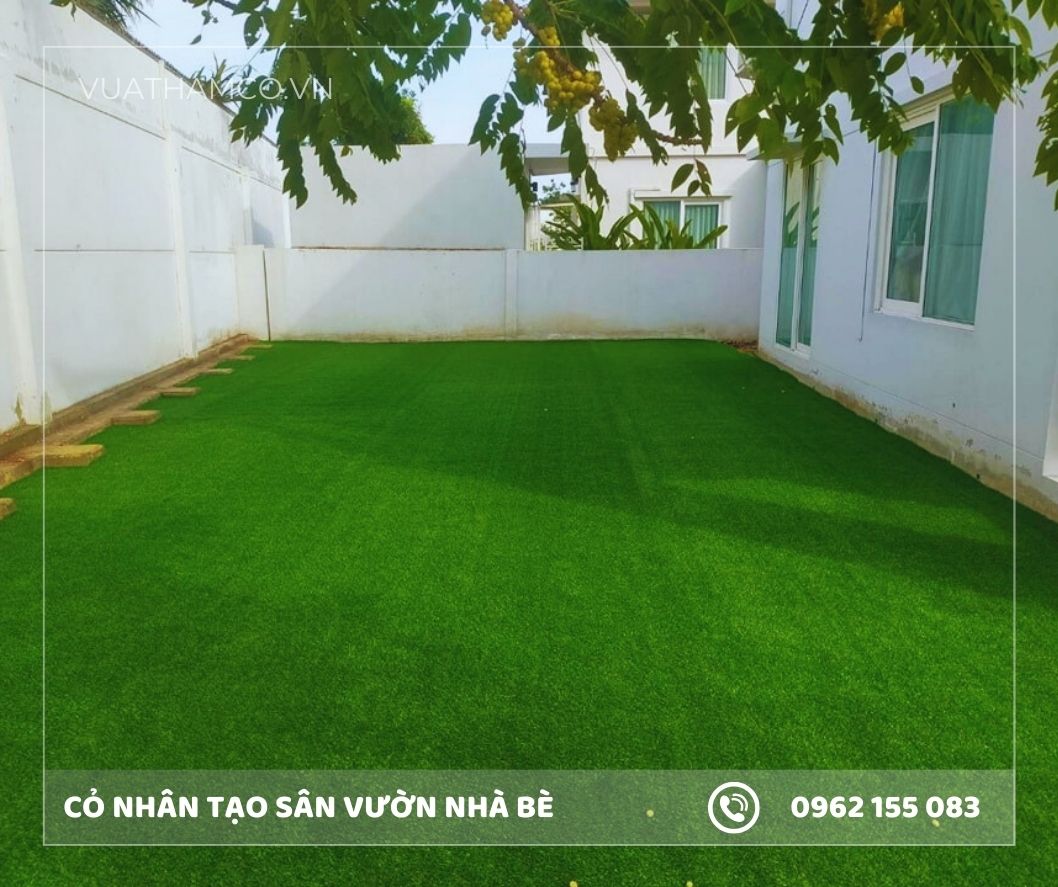 thi công cỏ nhân tạo Nhà Bè