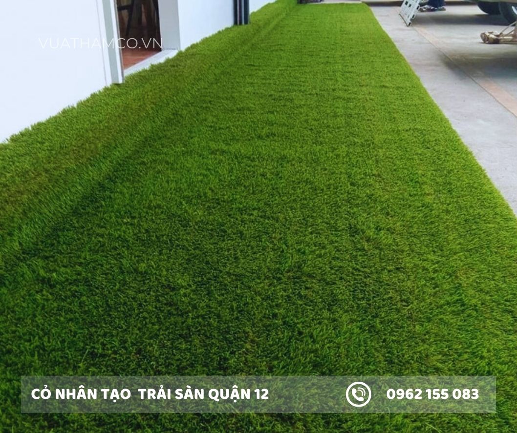 Thi công cỏ nhân tạo Quận 12