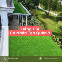 Cỏ nhân tạo Quận 9