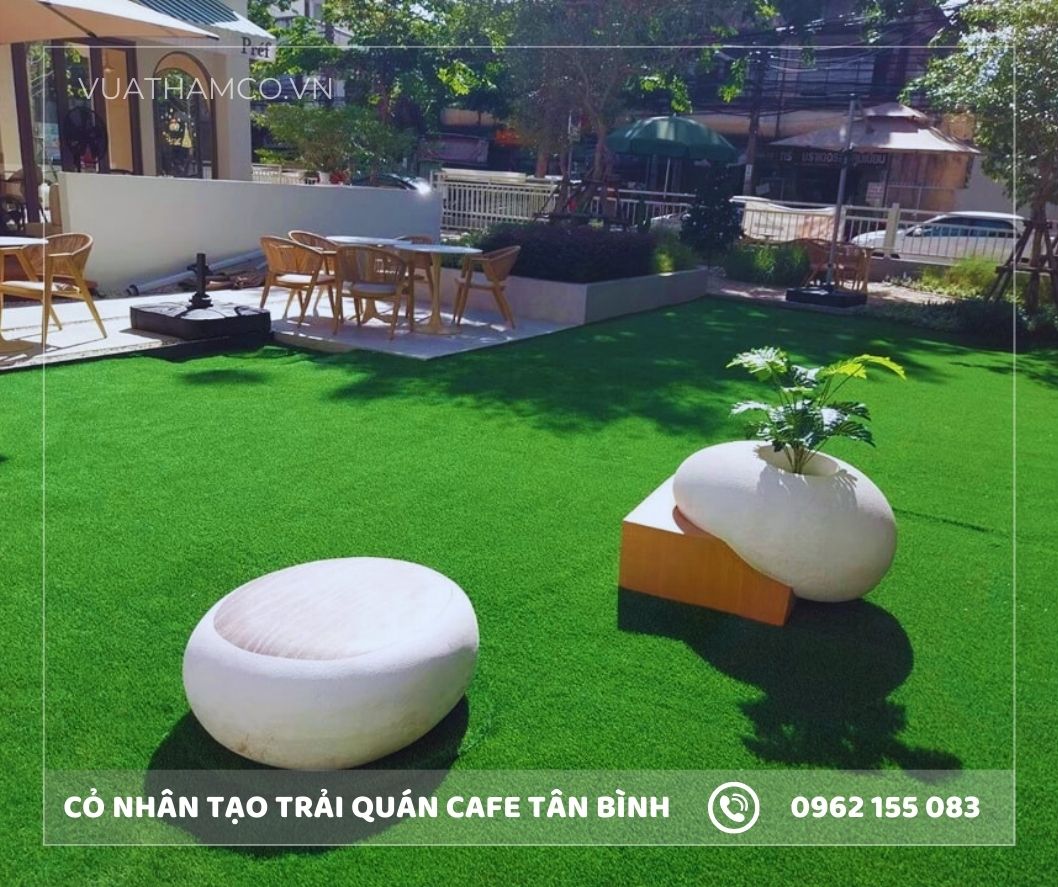 Cỏ nhân tạo sân vườn quận Tân Bình